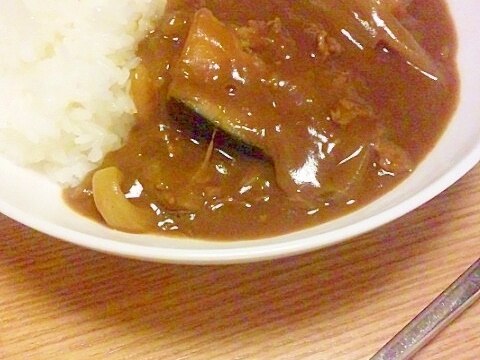 新玉ねぎと牛肉のカレー